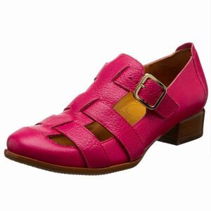 Chie Mihara Salou zine fisherman block heel sandal pump mosto pink size 39
